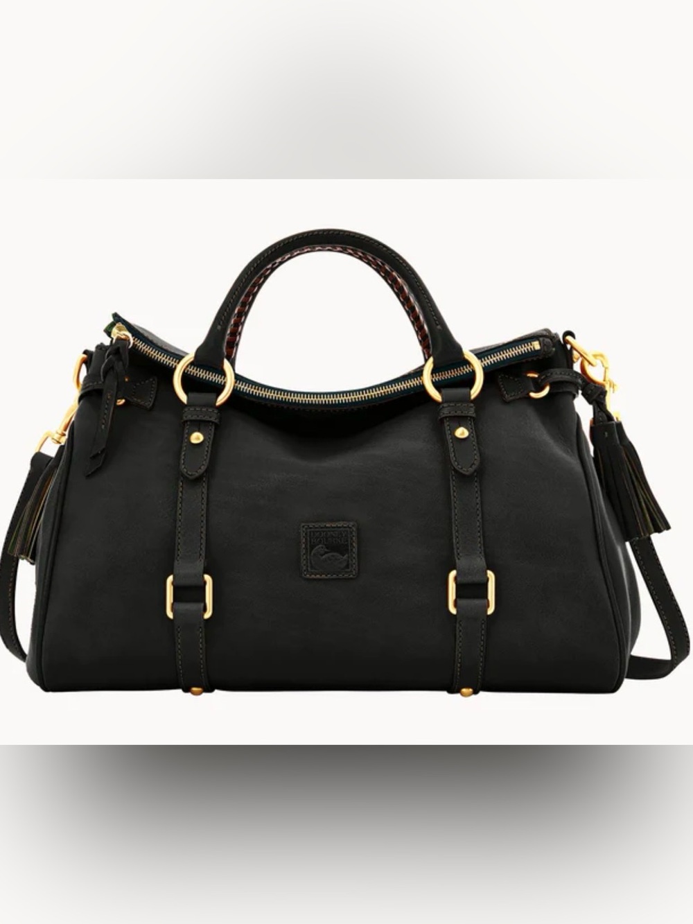 Dooney & Bourke black Florentine satchel